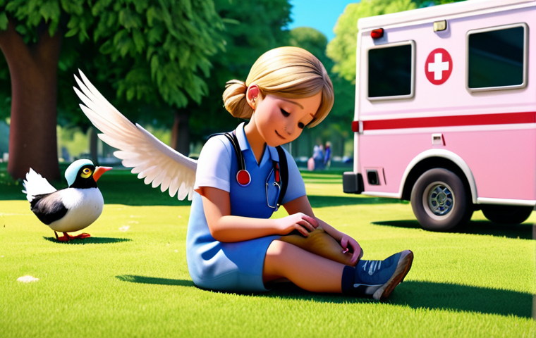 로보카폴리와 색채 심리학 - Poli to the Rescue!**

"A vibrant scene of Robocar Poli, the blue transforming police car, respondin...