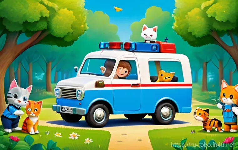 로보카폴리 시청 연령층 - **Prompt 1: Poli Teaches Road Safety**
    "A vibrant, sunny street scene in Broomstown. The friendl...