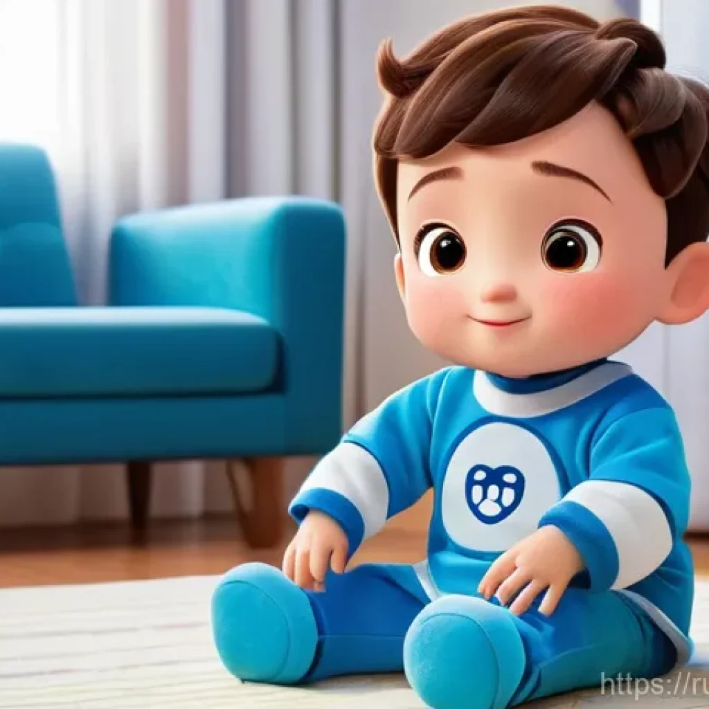 로보카폴리 주제와 어린이 관심 - **Prompt 1: "The Magic of Robocar Poli"**
"A young boy, approximately 4 years old, with bright, ...