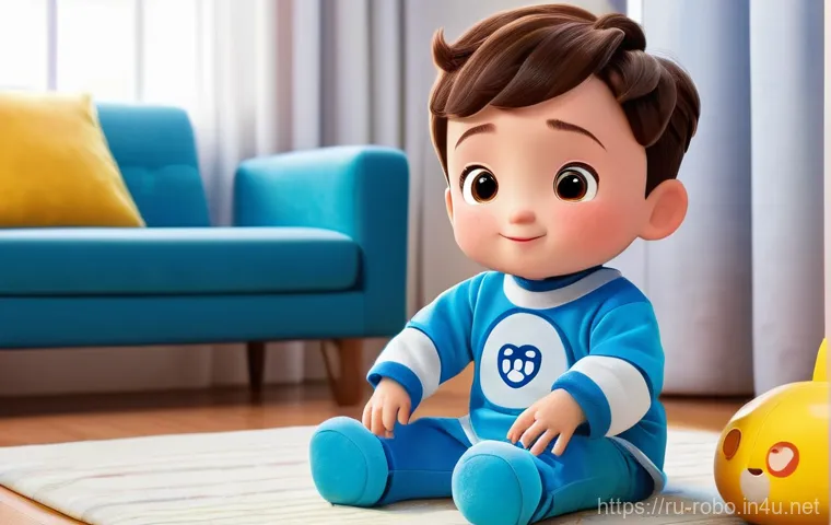 로보카폴리 주제와 어린이 관심 - **Prompt 1: "The Magic of Robocar Poli"**
"A young boy, approximately 4 years old, with bright, ...