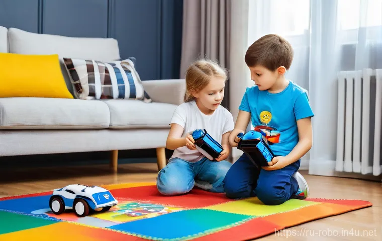 로보카폴리 팬 만들기 - **Prompt:** A heartwarming scene featuring the Robocar Poli rescue team – Poli the police car, Roy t...