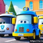 로보카폴리 시즌4 요약 - **Prompt 1: Welcome to Broomstown, Mountain Rescue Team!**
"An animated scene from Robocar Poli,...
